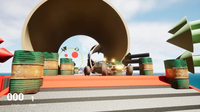 Capture d'écran du jeu CarKour