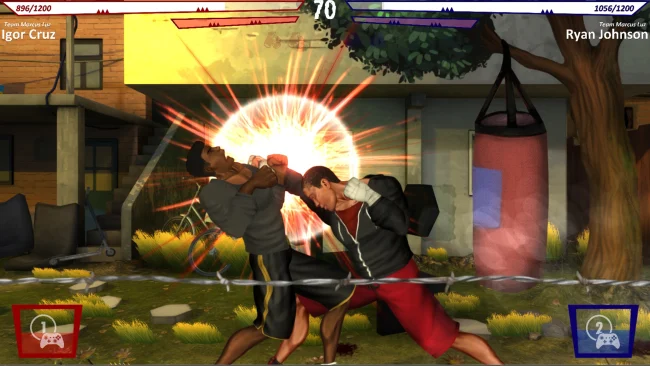 Captura de pantalla del juego Cruz Brothers