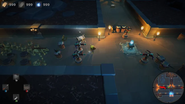 Captura de pantalla del juego Crypt Crawler