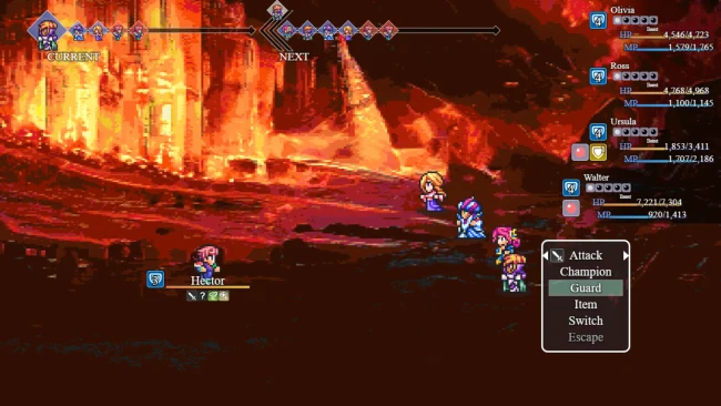 Captura de tela do jogo Clarent Saga: Chronicles