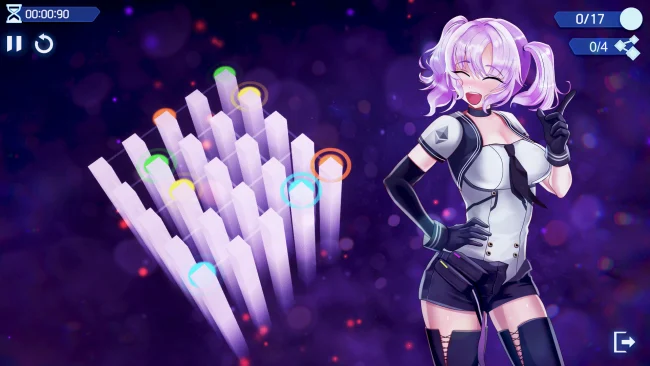 Crypto Girls - Captura de pantalla del juego Sexcoin