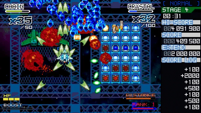 Captura de pantalla del juego Crystal Breaker