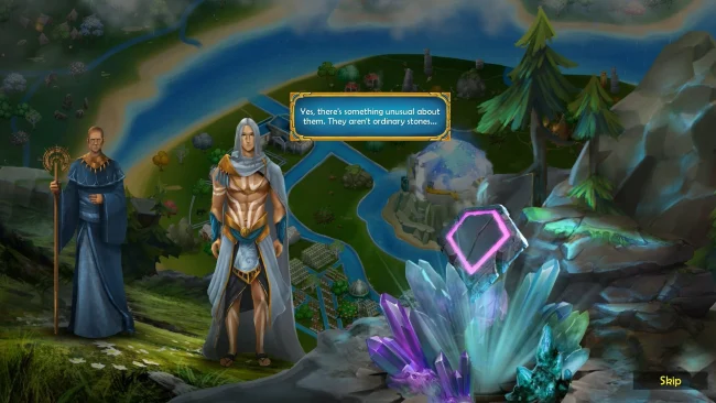 Captura de pantalla del juego Crystal of Atlantis