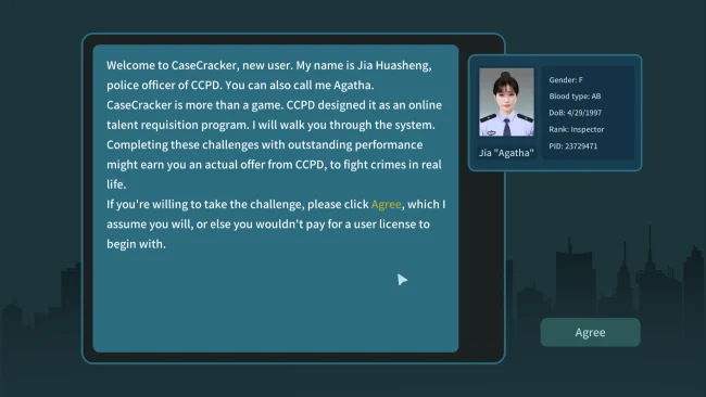 Capture d'écran du jeu CaseCracker