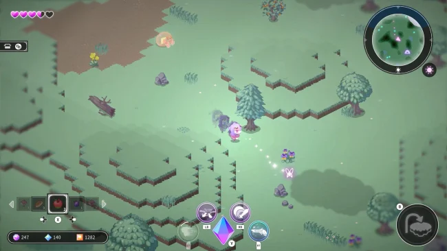 Captura de pantalla del juego Crystarise