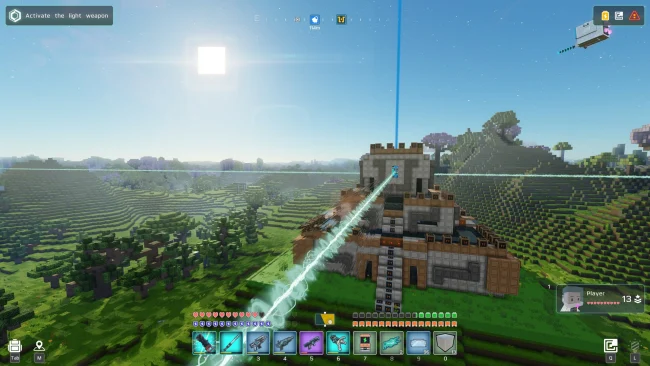 Captura de pantalla del juego Cubic Odyssey