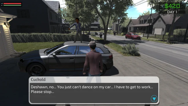 SIMULADOR DE CUCKOLD: Captura de pantalla del juego La vida de un Beta Cuck Man