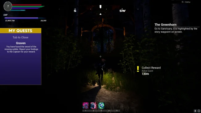 Capture d'écran du jeu Castle : Daybreak