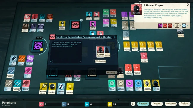 Captura de pantalla de PC Cultist Simulator
