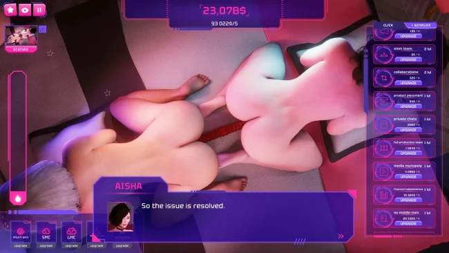 Captura de pantalla del juego Cum Queens