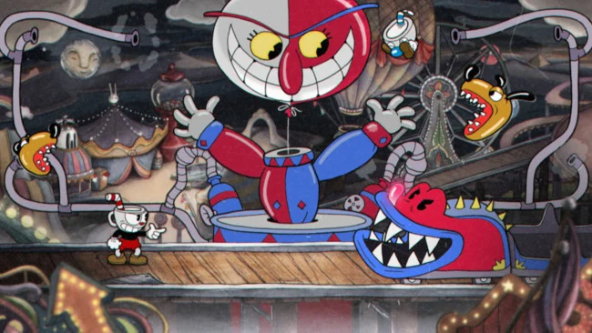 Captura de pantalla de Cuphead para PC