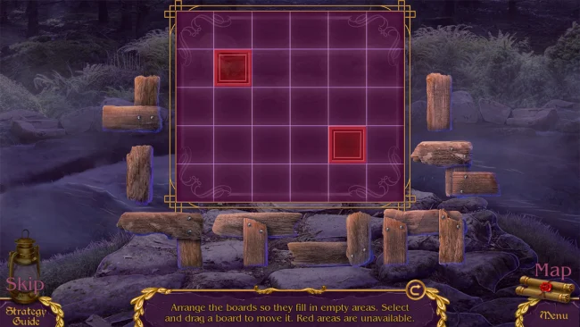 Captura de pantalla del juego Cursed Fables: White as Snow Collector's Edition