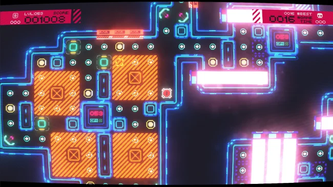 Captura de pantalla del juego Cyber ​​​​Protocol