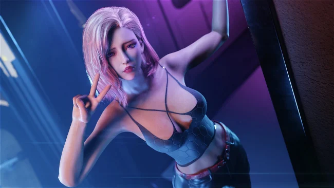 Captura de pantalla del juego Cybercity: SEX Saga