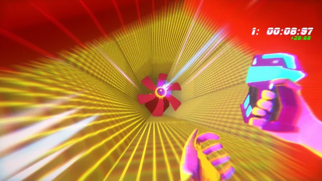 Cybershock: Captura de pantalla del juego Future Parkour