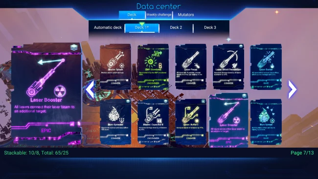 Captura de pantalla del juego CyberTD