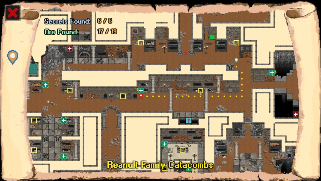 Capture d'écran du jeu Caves of Lore