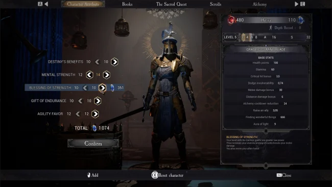 Captura de pantalla del juego DAIMON BLADES