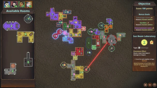 Capture d'écran du jeu Chambers Of Devious Design