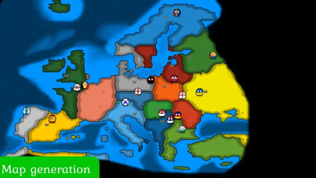 Countryballs: Rise Of Europe game screenshot