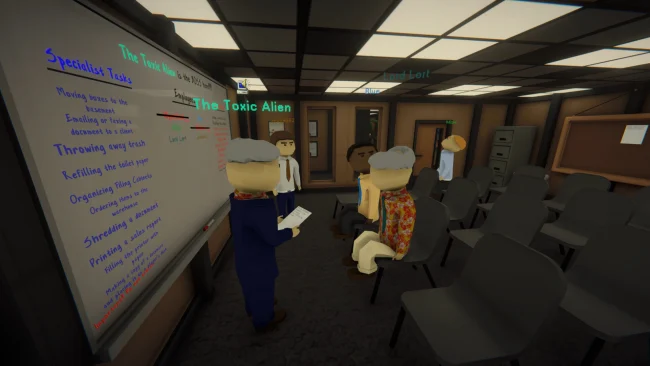 Captura de pantalla del juego de suministros de papelería de Dale & Dawson