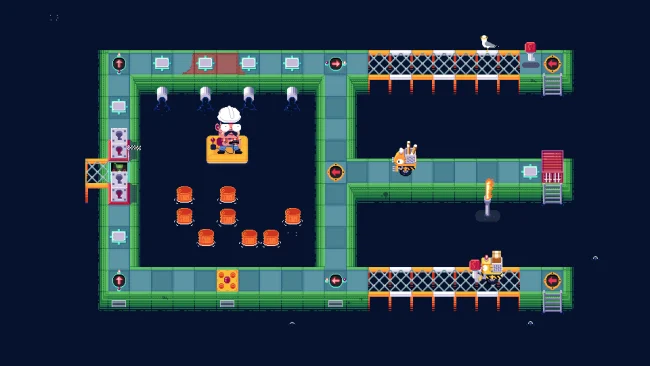 Captura de pantalla del juego dañada durante el transporte