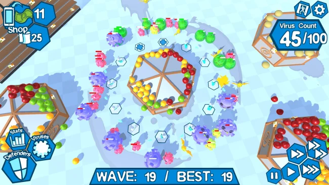 Covid Kawaii! Game screenshot