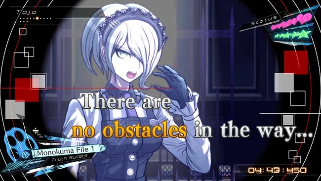 Danganronpa: captura de pantalla del juego Killing Harmony