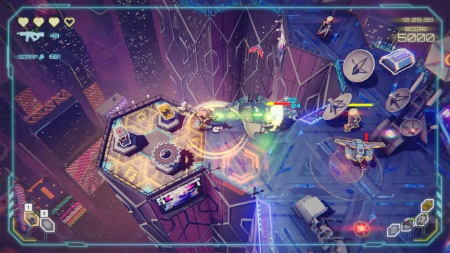 Captura de pantalla del juego Danger Scavenger