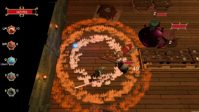 Screenshot of Cramit's Keep game