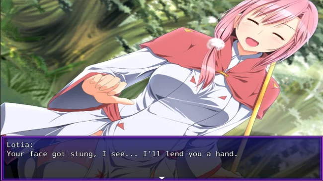 Captura de pantalla del juego Dark Hero Party