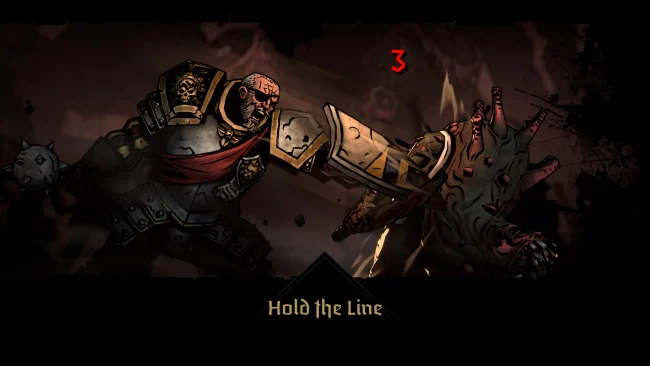Captura de pantalla del juego Darkest Dungeon II