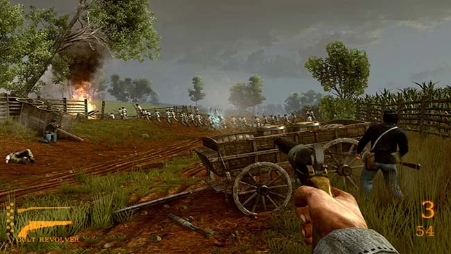 Captura de pantalla del juego Darkest Days