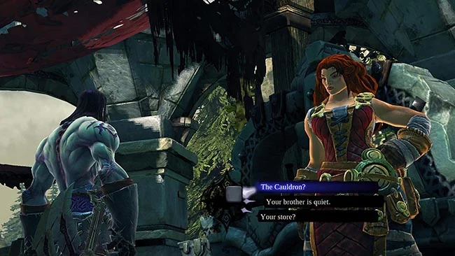 Captura de pantalla del juego Darksiders II