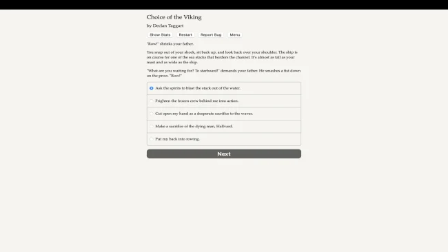 Choix de capture d'écran du jeu Viking