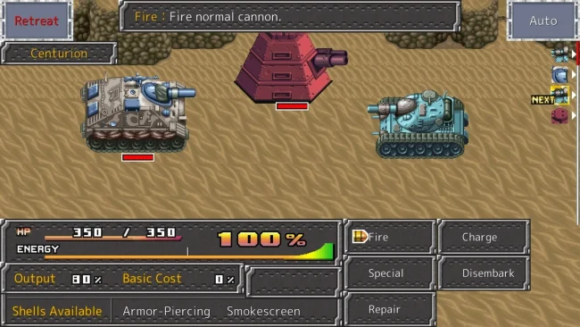 Capture d'écran du jeu Chrome Wolf