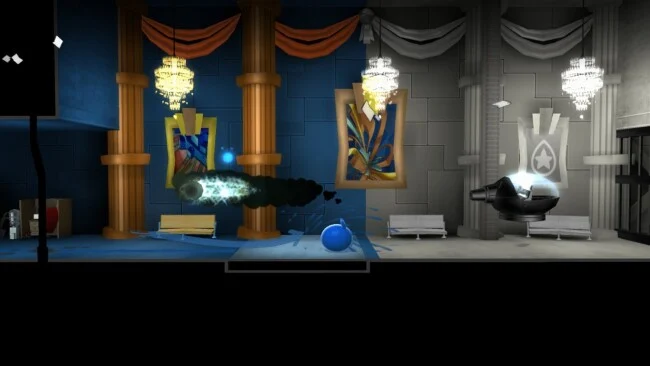 Captura de pantalla del juego De Blob