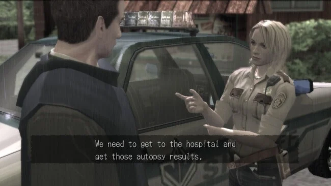 Deadly Premonition: captura de pantalla del juego de The Director's Cut