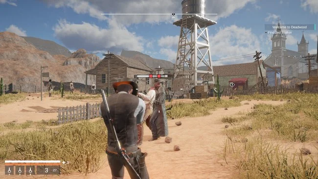 Captura de pantalla del juego Deadrock Redemption