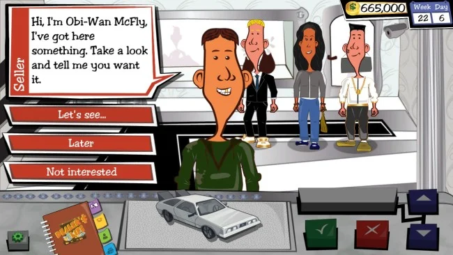 Captura de pantalla del juego Dealer's Life