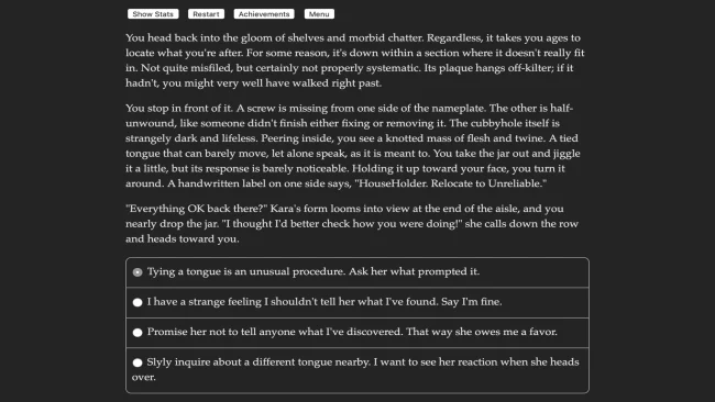 Captura de pantalla del juego Death Collector