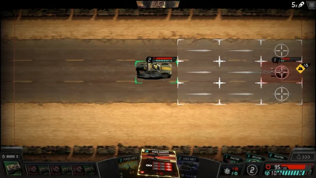 Death Roads: captura de pantalla del juego del torneo