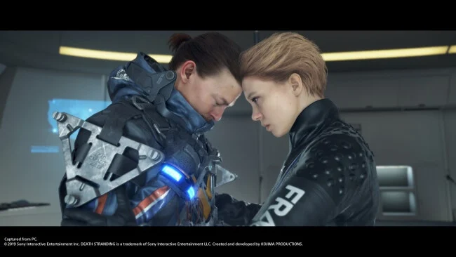 Captura de pantalla del juego DEATH STRANDING