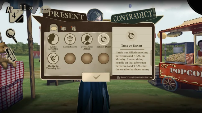 Death Trick: Captura de pantalla del juego Double Blind