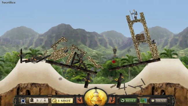 Captura de tela do jogo Crush The Castle Legacy Collection