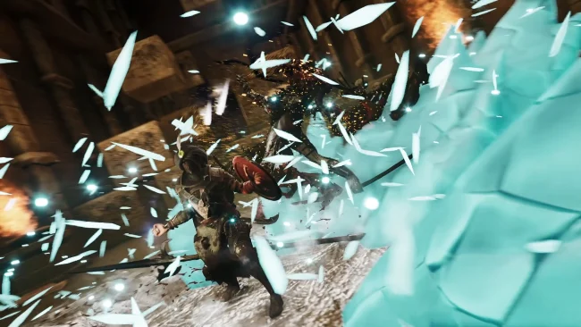 Captura de pantalla del juego Deep Death Dungeon Darkness