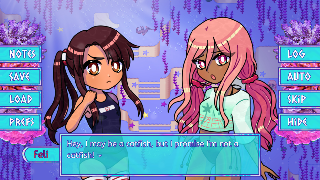 Captura de pantalla del juego Deep Sea Valentine