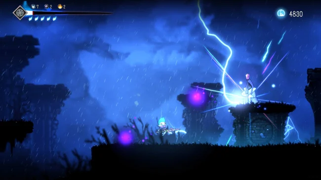 Captura de pantalla del juego Deepening Fire