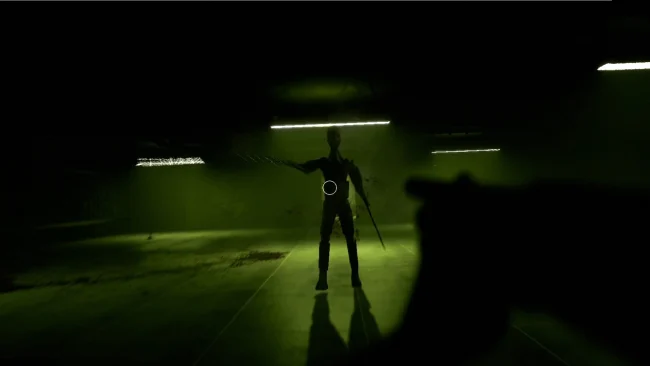 Captura de pantalla de juego distorsionada