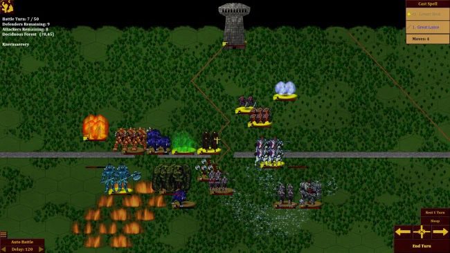 Captura de pantalla del juego Deity Empires